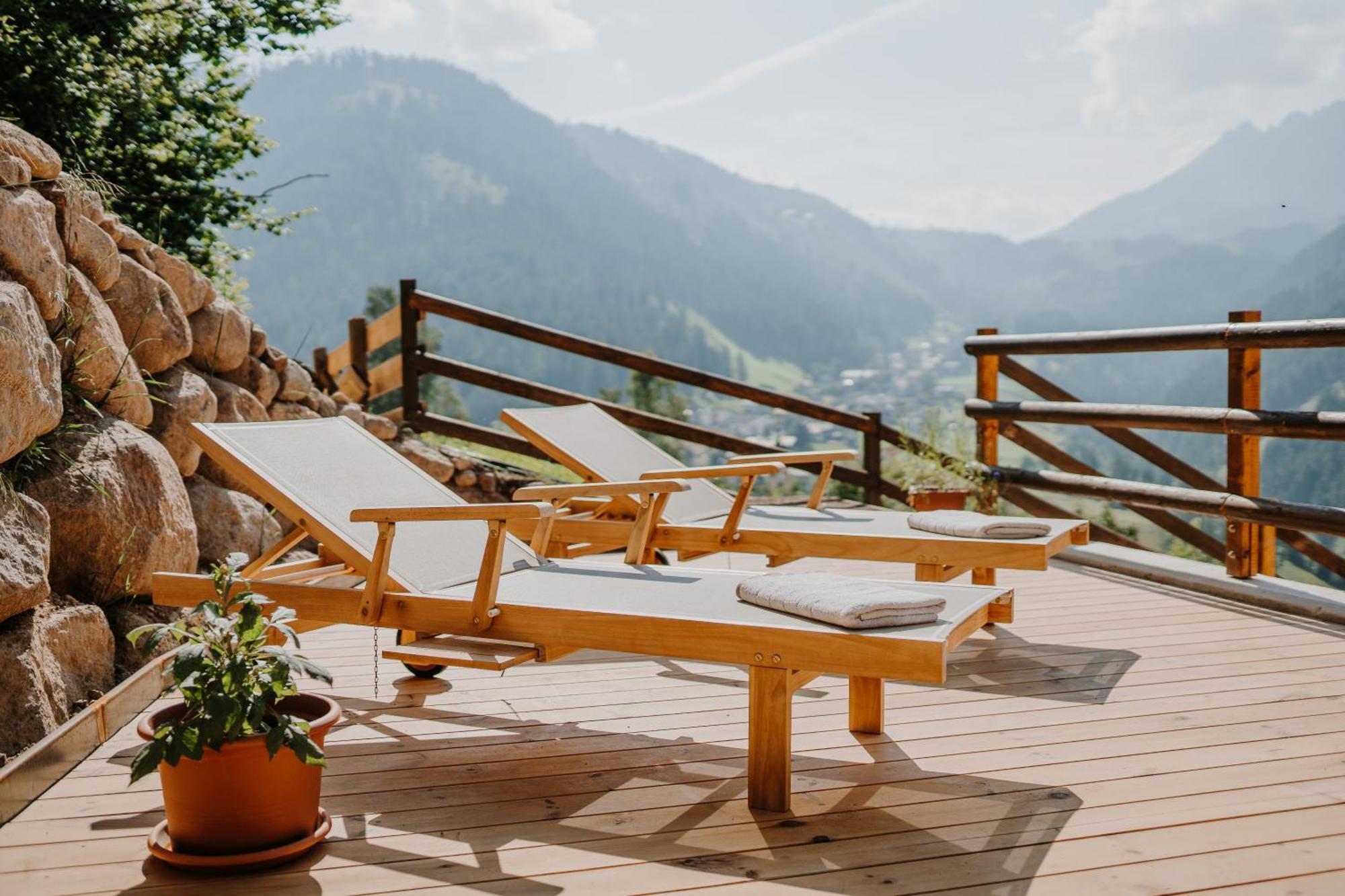 Hotel Berghaus Rosengarten Welschnofen Exterior foto