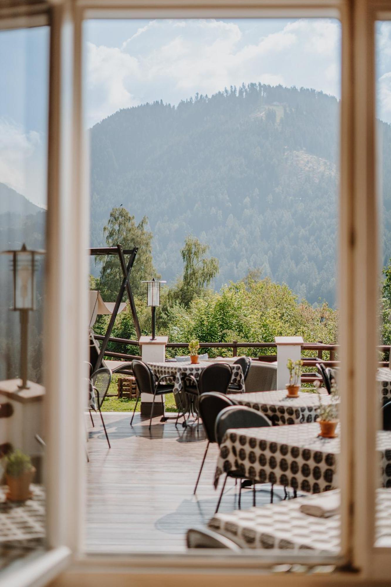 Hotel Berghaus Rosengarten Welschnofen Exterior foto